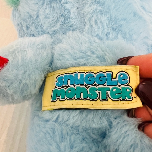 Continuum Games Snuggle Monster Hide & Seek Bedtime Blue Monster Plush - Picture 7 of 7
